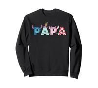 Disney Lilo & Stitch Papa Father's Day Birthday Family Trip Sweatshirt
