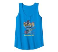 Disney Lilo & Stitch Rock Concert Experiment 626 Band Débardeur, Femme, Saphir, M
