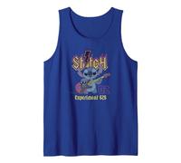 Disney Lilo & Stitch Rock Concert Experiment 626 Band Débardeur, Homme, Bleu Royal, M