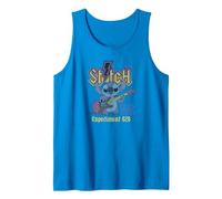 Disney Lilo & Stitch Rock Concert Experiment 626 Band Débardeur, Homme, Saphir, S
