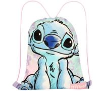 Disney Lilo & Stitch Sac à cordon de serrage pour filles | Joli sac à dos d'école pour gym, natation et éducation physique | Sacs d'entraînement légers pour enfants et adolescents