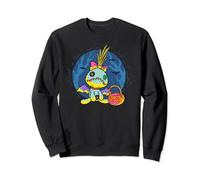 Disney Lilo & Stitch Scrump Doll in Bat Costume Halloween Sweatshirt
