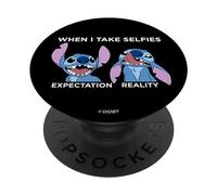 Disney Lilo & Stitch Selfie Stitch PopSockets PopGrip Adhésif