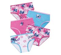 Disney Lilo & Stitch sous-Vêtements, Lot De 5 Shorty Fille, Lilo Et Stitch Culottes Fille, Multicolor 9-10 Ans