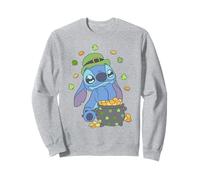 Disney Lilo & Stitch St. Patrick's Day Happy Pot of Gold Sweatshirt
