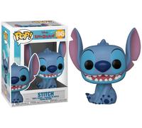 Disney Lilo & Stitch - Stitch Assis Sourire Figurine Pop Vinyle 3.75" Funko 1045