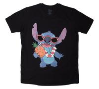 Disney Lilo & Stitch Stitch Pineapple Autorisé T-shirt Hommes