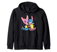 Disney Lilo & Stitch Sugar Rush Angel Stitch Ride Chest Logo Sweat à Capuche