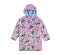 Disney Lilo & Stitch Sweat à capuche pour enfants | Couverture en polaire douce surdimensionnée | Robe de détente à capuche Stitch fantaisie | Doublure à capuche Sherpa | Cadeau pour filles | Taille