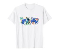 Disney Lilo & Stitch The Main Star Stitch Big Chest Logo T-Shirt