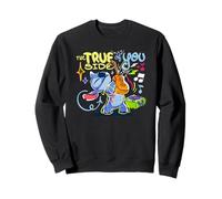 Disney Lilo & Stitch The True Of You Side Colorful Sketch Sweatshirt