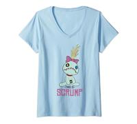 Disney Lilo & Stitch This Is Scrump T-Shirt avec Col en V