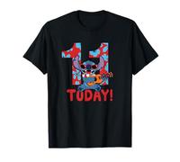 Disney Lilo & Stitch Tropical Birthday 11 Years Old Today T-Shirt