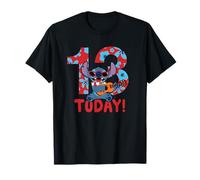 Disney Lilo & Stitch Tropical Birthday 13 Years Old Today T-Shirt