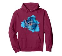 Disney Lilo & Stitch Tropical Breakout Sweat à Capuche, Unisexe pour adultes, Marron, S