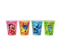 Disney Lilo & Stitch Lot de 4 mini gobelets en plastique 42,5 g