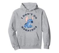 Disney Lilo & Stitch Vintage I Don't Do Mornings Stitch V2 Sweat à Capuche