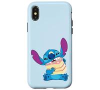 Disney Lilo & Stitch Wedding Party Crasher Stitch with Cake Coque pour iPhone X/XS