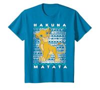Disney Lion King Hakuna Matata Simba Artsy Background T-Shirt