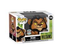 DISNEY LION KING ROI LION Figurine SCAR EXCLUSIVE N° 1144 FUNKO "POP"