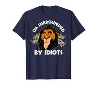 Disney Lion King Scar Surrounded by Idiots T-Shirt