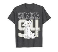 Disney Lion King Simba 94 T-Shirt, Homme, Chiné Foncé, 4XL