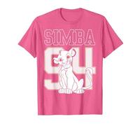Disney Lion King Simba 94 T-Shirt, Homme, Rose Chiné, XXL