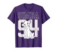 Disney Lion King Simba 94 T-Shirt, Homme, Violet, XXL