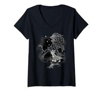 Disney Lion King Young Simba Star Gazing T-Shirt avec Col en V