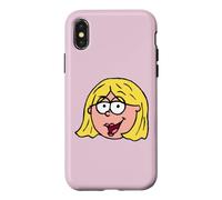 Disney Lizzie McGuire Cartoon Lizzie Iconic Big Face Logo Coque pour iPhone X/XS