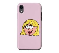 Disney Lizzie McGuire Cartoon Lizzie Iconic Big Face Logo Coque pour iPhone XR