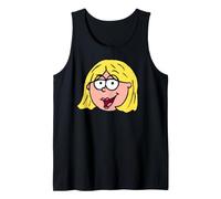 Disney Lizzie McGuire Cartoon Lizzie Iconic Big Face Logo Débardeur