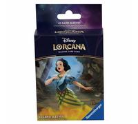 Disney Lorcana 65 Sleeves Paquets Protection Standard Taille Matte Blanche-Neige