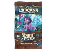 Disney Lorcana Azurite Sea Pack D'Extension Anglais 12 Cartes TCG Scellé