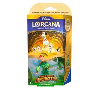 Disney Lorcana Dans Les Terres D'Encre 3INK Starter Deck Pongo & Peter Pan (...