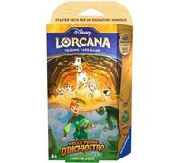 Disney Lorcana TCG: dans les terres d'encre Starter Deck Ambre & Émeraude, 8+ Ans