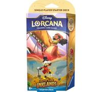 Disney Lorcana Jeu De Cartes Starter Into The Inklands Ambre/Émeraude ANGLAIS