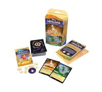 Disney Lorcana TCG: dans les terres d'encre Starter Deck Ambre & Émeraude, 8+ Ans