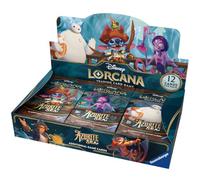 Disney Lorcana Trading Card Game : Azur Mer Booster Display avec 24 boosters (en Anglais)