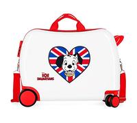 Disney Lot de 101 dalmates pour Enfant Blanc 50 x 39 x 20 cm Rigide ABS Fermeture à Combinaison latérale 34 l 1,8 kg 4 Roues