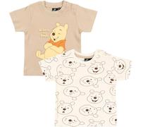 Disney Lot de 2 t-shirts Winnie l'ourson pour bébé garçon et fille -62/68CM