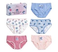 Disney Lot de 5 culottes pour filles avec boîte cadeau, multicolore, 8-10 ans