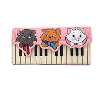 Disney Loungefly Aristocats Piano Kitties Faux Leather Wallet, Unisex-Adult, Multicolore, One Size