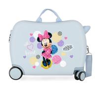 Disney Love Minnie Valise Enfant Bleu 50x38x20 cms Rigide ABS Serrure à combinaison 34L 2,3Kgs 4 roues Bagage à main