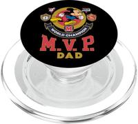Disney M.V.P. Dad Mickey Mouse Racing Champion Father's Day PopSockets PopGrip pour MagSafe