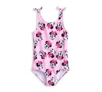 Disney Maillot de Bain 1 pièce Rose Minnie Mouse | Maillots de Bain Classiques sans Manches pour Filles | Vêtements de Plage imprimés Minnie Mouse | Vêtements de Natation pour Jeunes - 3-4 Ans