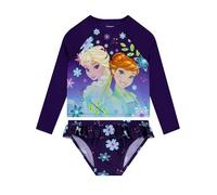 Disney Maillot De Bain Fille, Vetement Fille Frozen, Maillot De Bain Enfant 2 Pièces, Bleu 2-3 Ans
