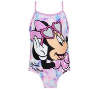 Disney Maillot De Bain Minne Mouse | Maillots Une Pièce Fille | Combinaison Piscine Enfant | Rose 4-5 Ans