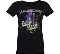 Disney - Maleficent - T-shirt femme imprimé en gel Noir-M