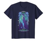 Disney Maleficent The Sorceress Deep Purple T-Shirt, Enfant, Bleu Marine, 12 ans